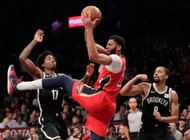 Anthony Davis is averaging a double-double for the sixth consecutive season.